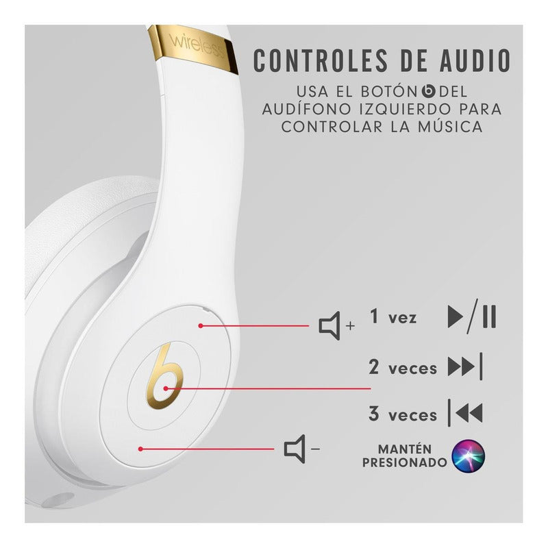 Audífonos Beats Studio3 Wireless Con Cancelación De Ruido