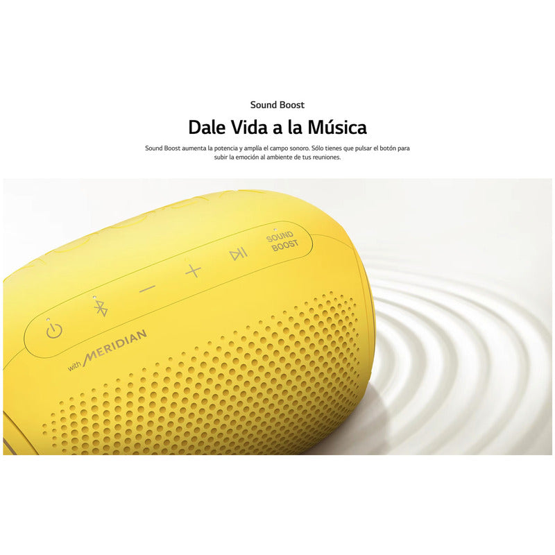 Bocina Bluetooth LG Xboom Go Pl2 Color Sour Lemon