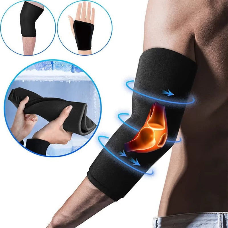 Manga De Gel Frío Calor Para Rodilla, Codo Y Tobillo