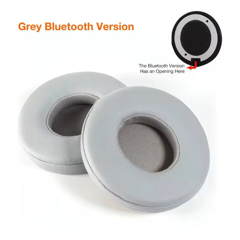 Almohadillas Repuesto Para Audifonos Beats Solo 2 3 Suaves Blanco