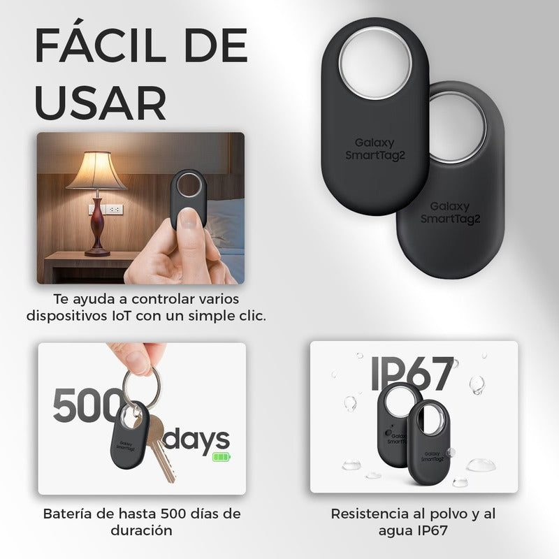 Galaxy Smarttag2 Localizador Bluetooth Para Objetos Valiosos
