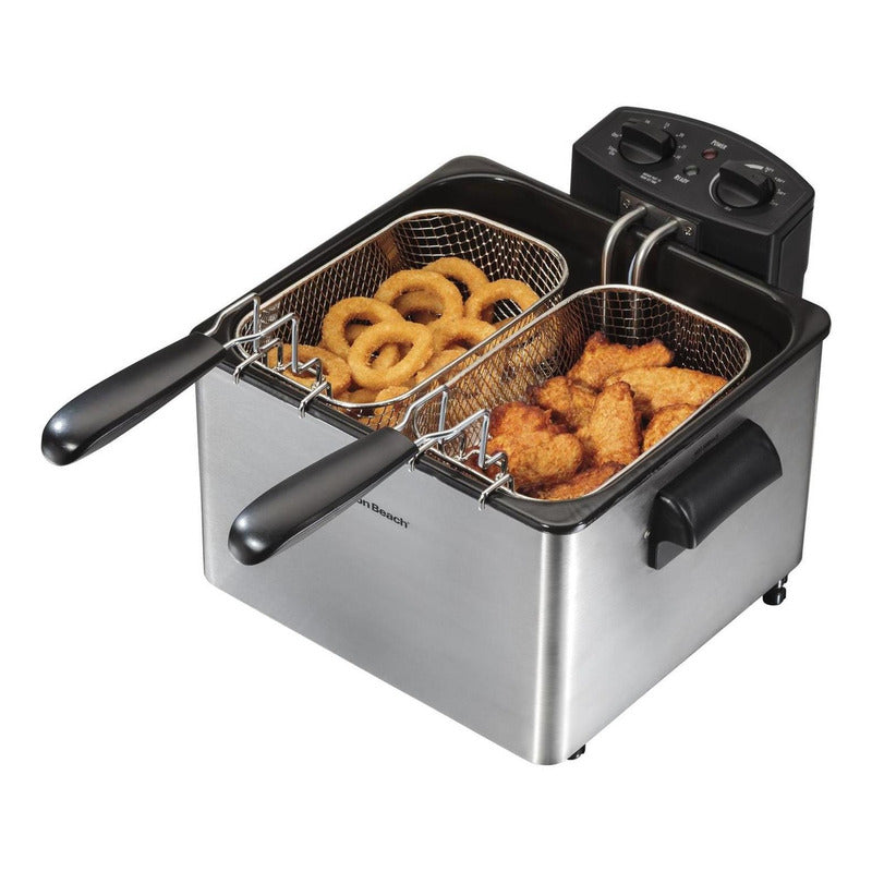 Freidora Hamilton Beach 35034 2.839l Acero Inoxidable 60 Hz