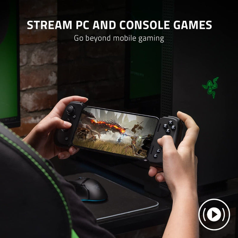 Razer Kishi V2 Para iPhone Lightning Joystick Mando Stream C Negro