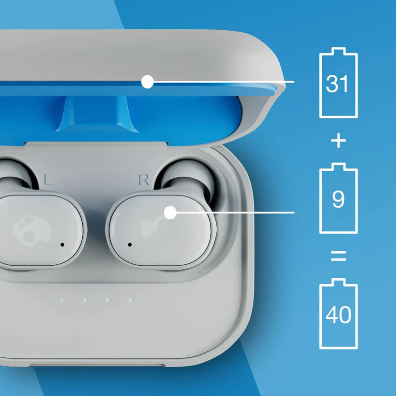 Audífonos Inalámbricos Skullcandy Grind Con Batería De 40 Gris