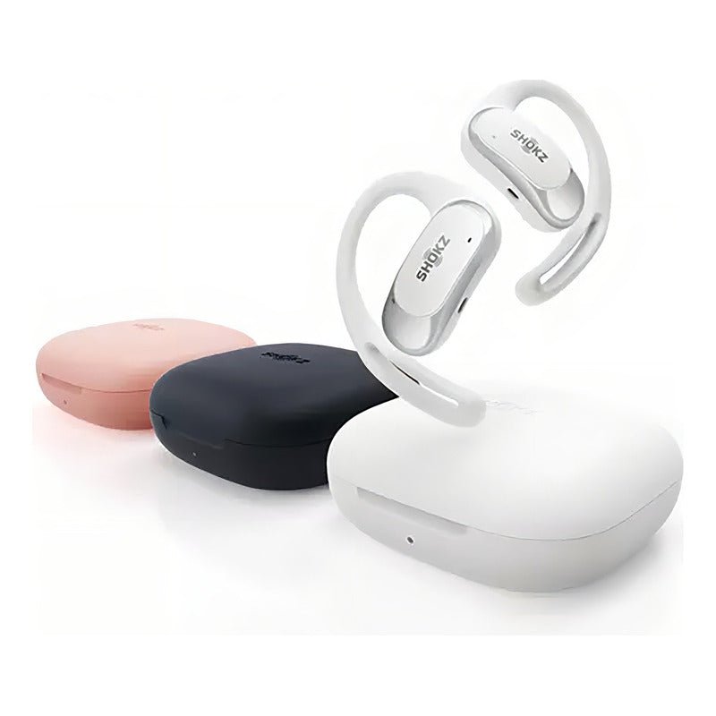 Audífonos Bluetooth Shokz Openfit Air Color Blanco Blanco