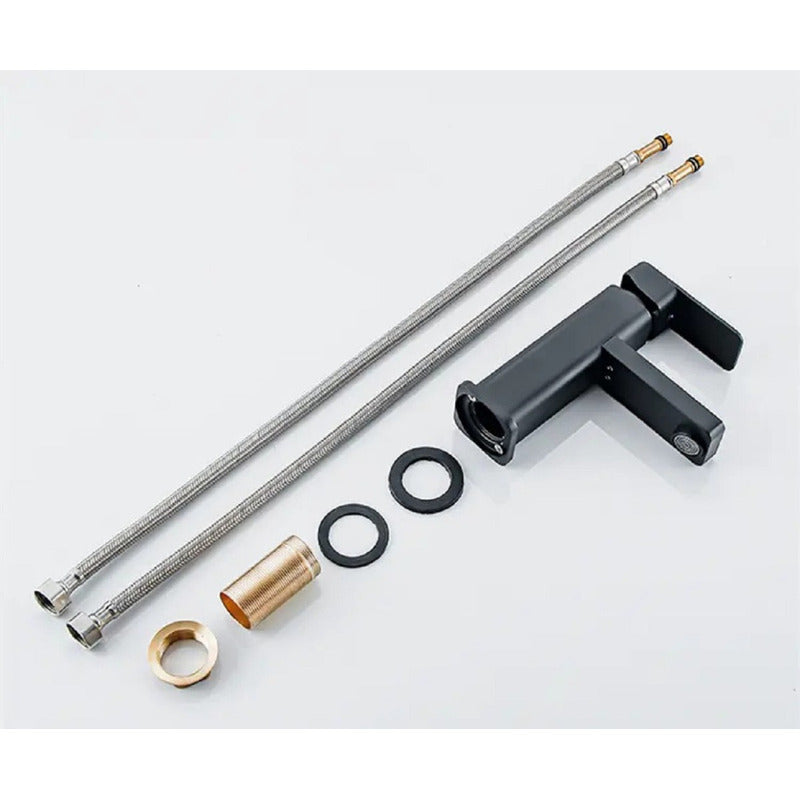Grifo Baño Llave Monomando Fregadero Mezcladora Inoxidable