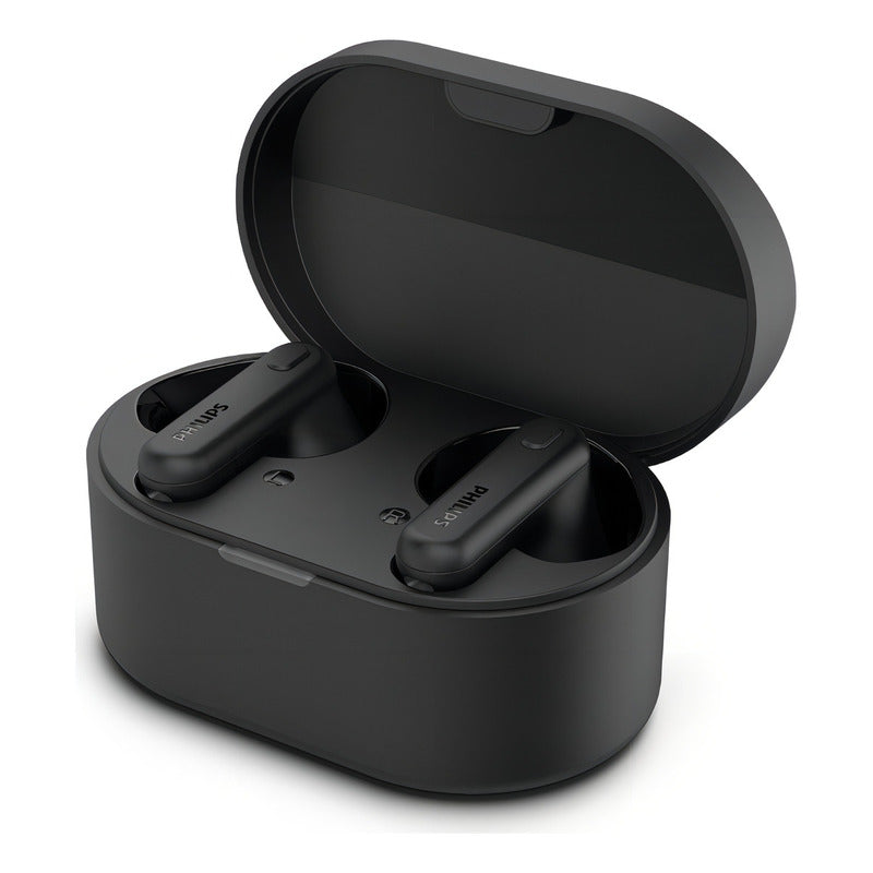 Audífonos Inalámbricos Philips Tws Bluetooth 5.3, Controlado Negro