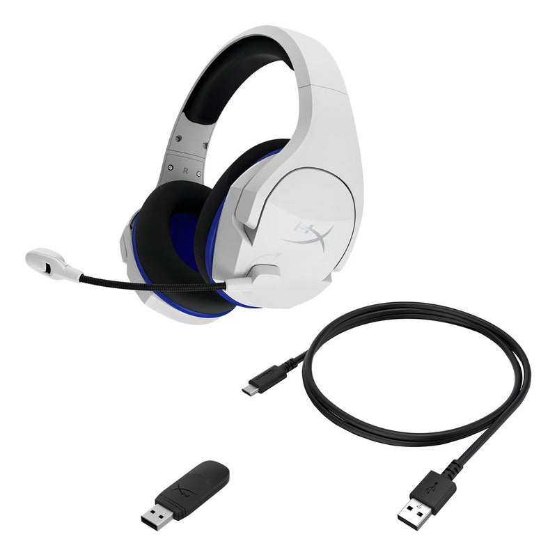 Hyperx Cloud Stinger Core Wireless Audífonos Gaming Ps5/ps4 Blanco