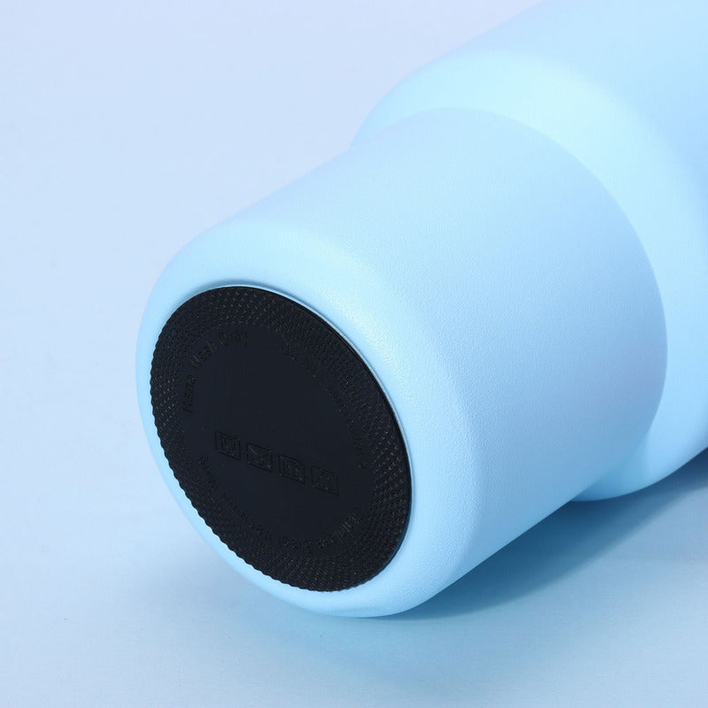 Vaso Termo Metal Acero Inoxidable 700ml Capacidad Popote