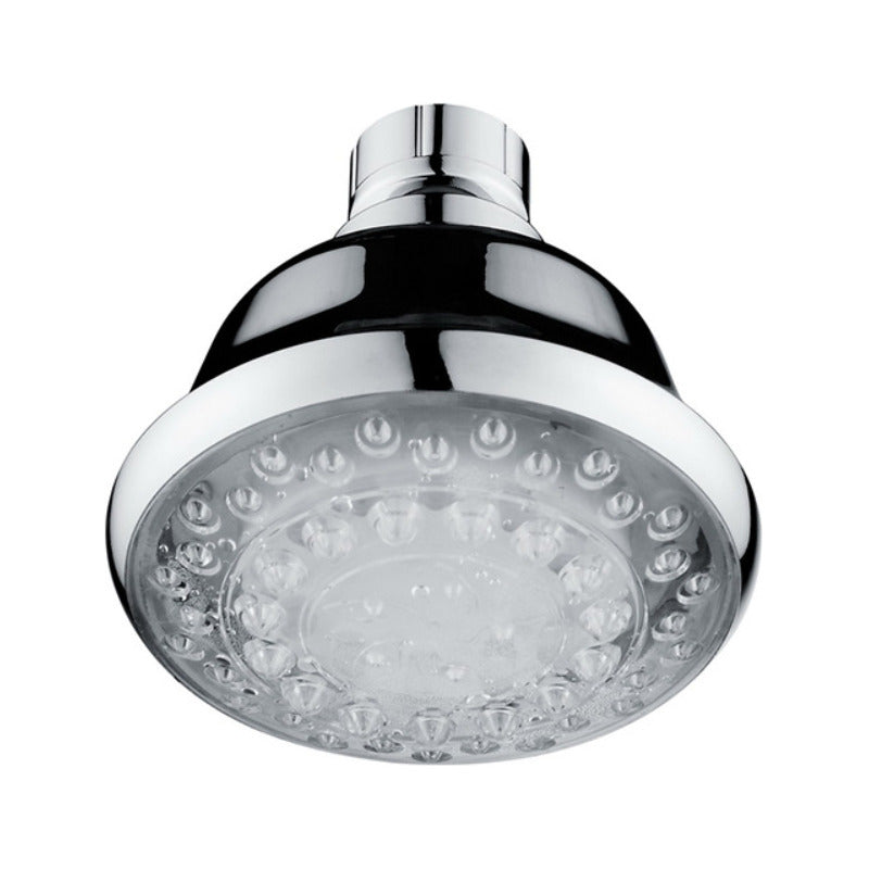 Regadera Led 3 Colores Temperatura Antisarro Cromado A6