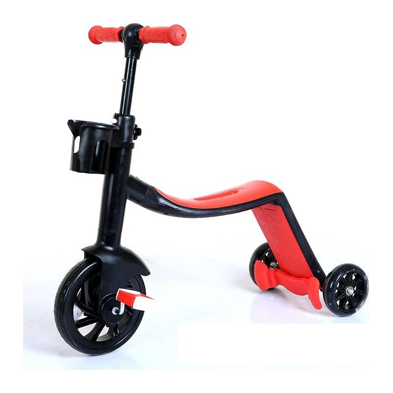 Triciclo 3 En 1 Para Niños Equilibrio Patineta De 3 Ruedas