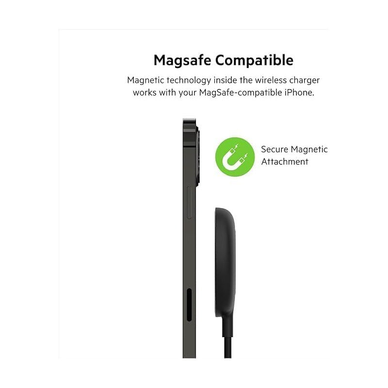 Cargador Inalambrico Magsafe Magnetico Belkin Portable