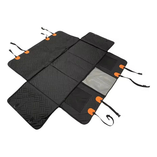 Protector Asiento Auto Perro Base Rígida Tipo Cama Con Bolsa