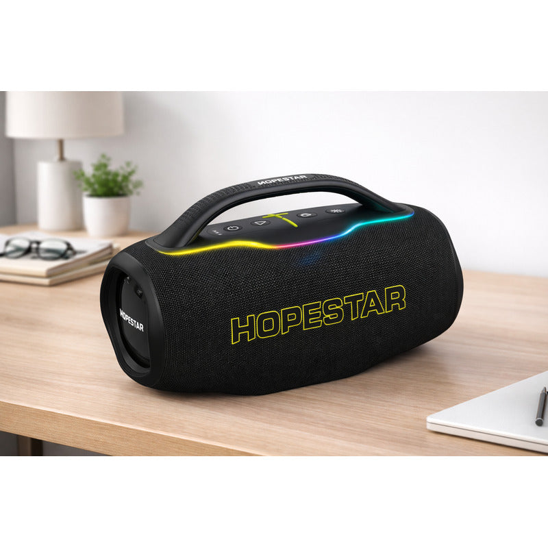 Altavoz Bluetooth Portátil Alta Potencia Hopestar H87 Ipx6 Negro