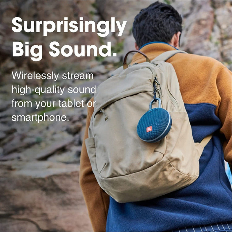 Bocina Jbl Clip 3 Portátil Bluetooth Waterproof Stone Grey Stone Grey