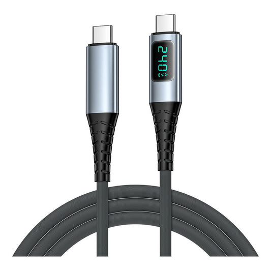Cable Usb4 C A C240w Pantalla 40gbps Video8k Carga Rápida 2m