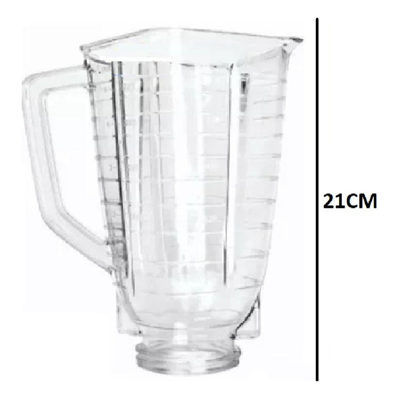 Vaso Licuadora Tipo Oster Policarbonato Todo Sus Accesorios