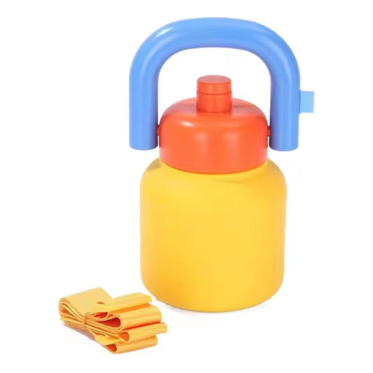 Vaso Termo Metal Acero Inoxidable 1000ml Capacidad Popote B