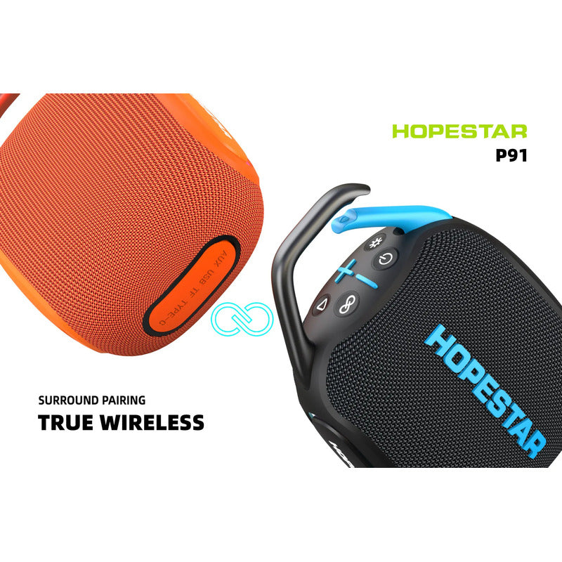 Bocina Bluetooth Portátil Hopestar Clip P91 Ipx7 2600mha