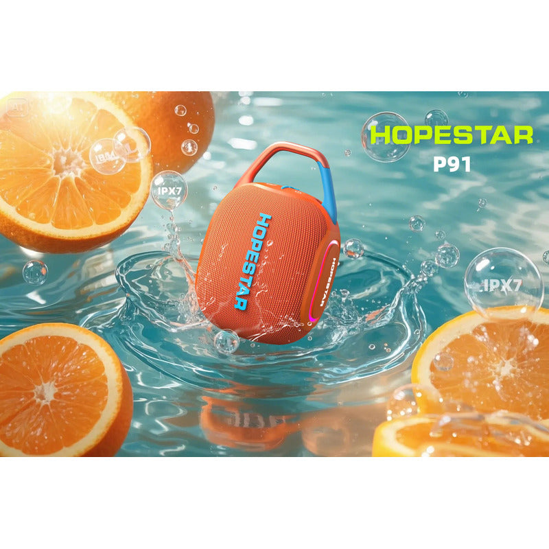 Bocina Bluetooth Portátil Hopestar Clip P91 Ipx7 2600mha