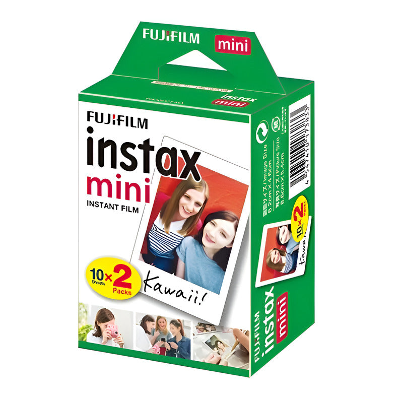Película Instantáneafujifilm Mini Iso 800 Twin 20 Unidades Blanco