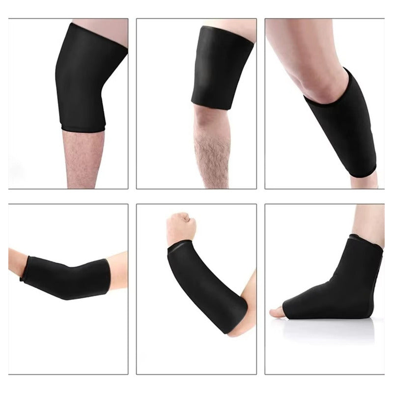 Manga De Gel Frío Calor Para Rodilla, Codo Y Tobillo