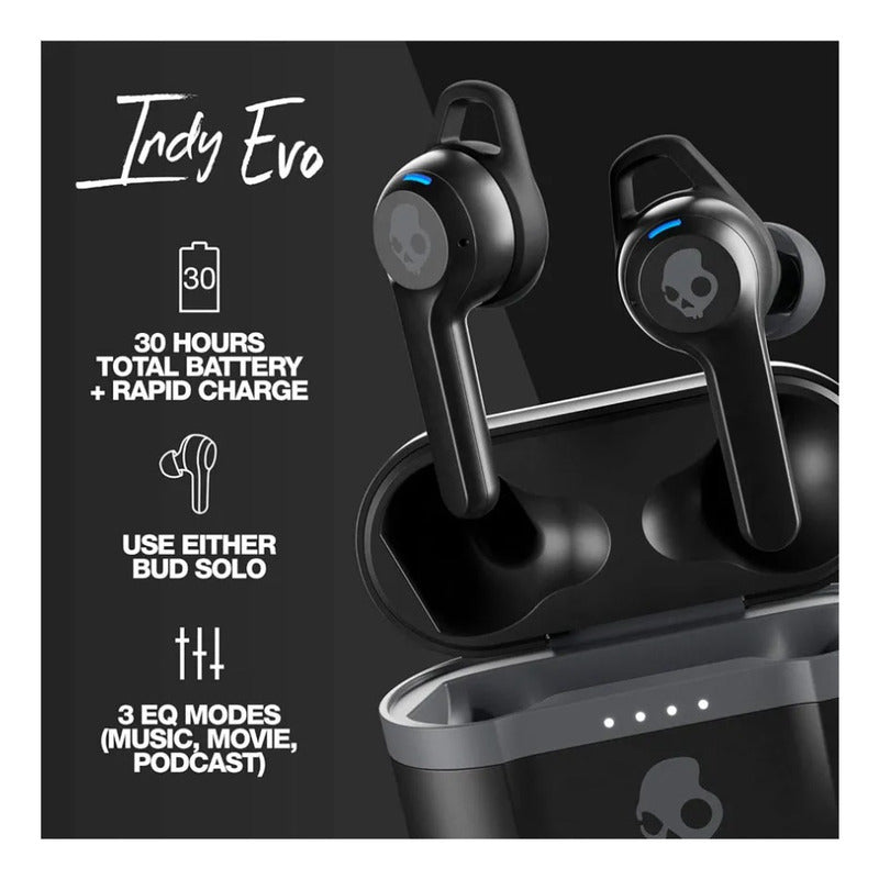 Audífonos Skullcandy Indy Evo True Wireless 30 Horas