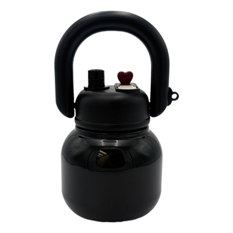 Vaso Termo Metal Acero Inoxidable 650ml Capacidad Popote