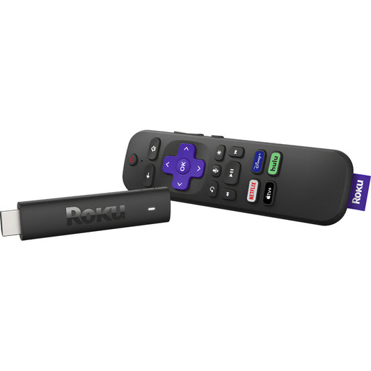 Roku Streaming Stick 4k Modelo 3820 Color Negro Negro De Voz
