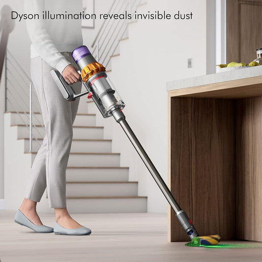 Aspiradora Inalámbrica Dyson V15 Detect Amarillo/níquel