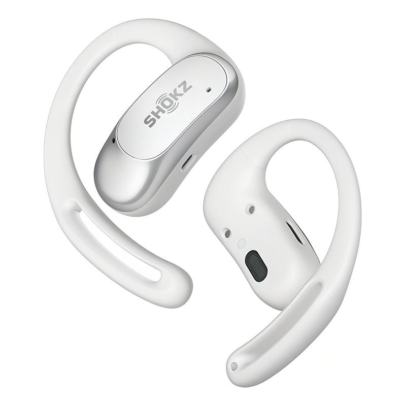 Audífonos Bluetooth Shokz Openfit Air Color Blanco Blanco