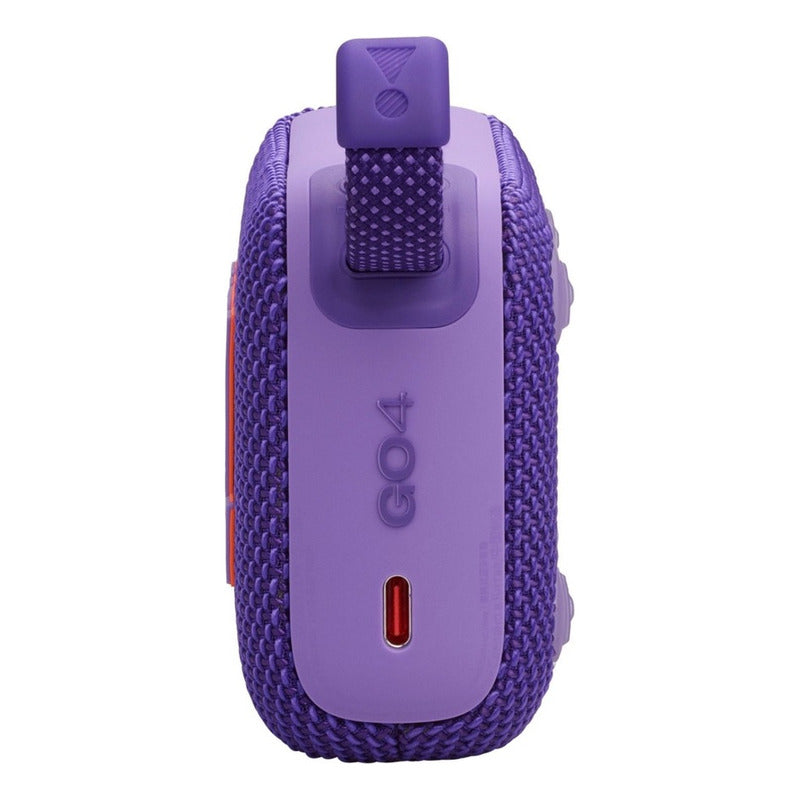 Bocina Portátil Jbl Go 4 Bluetooth Morado