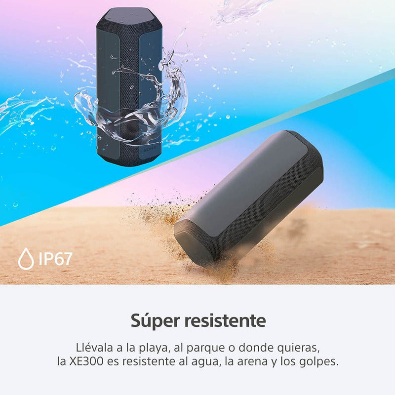 Bocina Sony Serie X Srs-xe300 Srs-xe300 Portátil Con Bluetoo Negro
