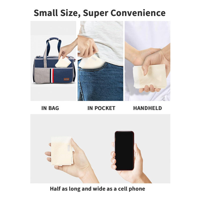 50 Pzas Bolsa Caca Mascotas Para Popo Perro Limpieza Gluteos Amarillo