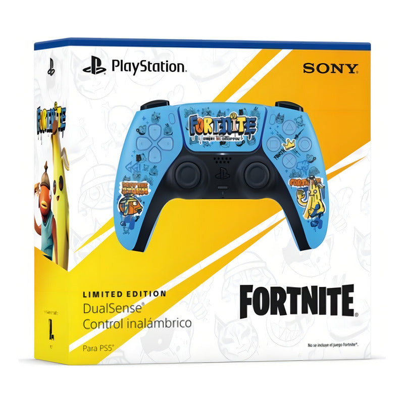 Control Inalámbrico Dualsense Ps5 Fortnite Edición Limitada Turquesa