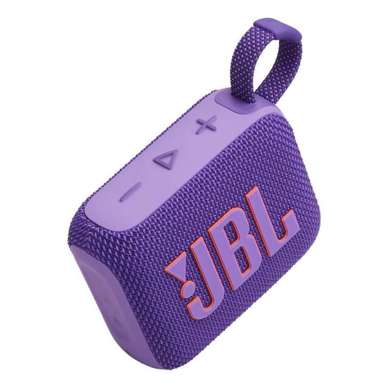 Bocina Portátil Jbl Go 4 Bluetooth Morado
