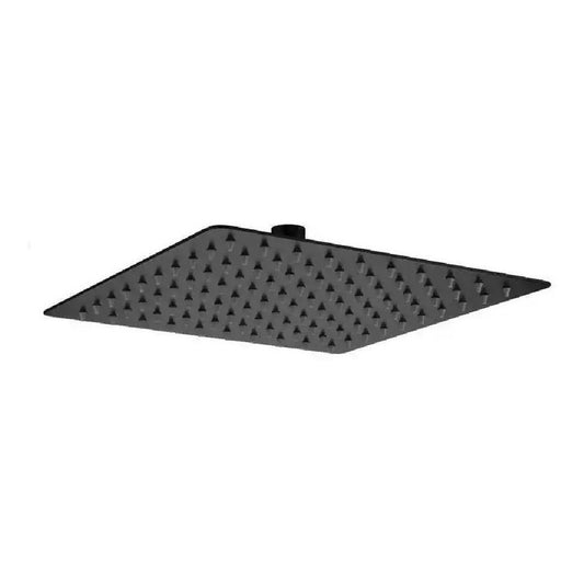 Regadera Cuadrada Tipo Lluvia En Acero Inoxidable 20cmx20cm