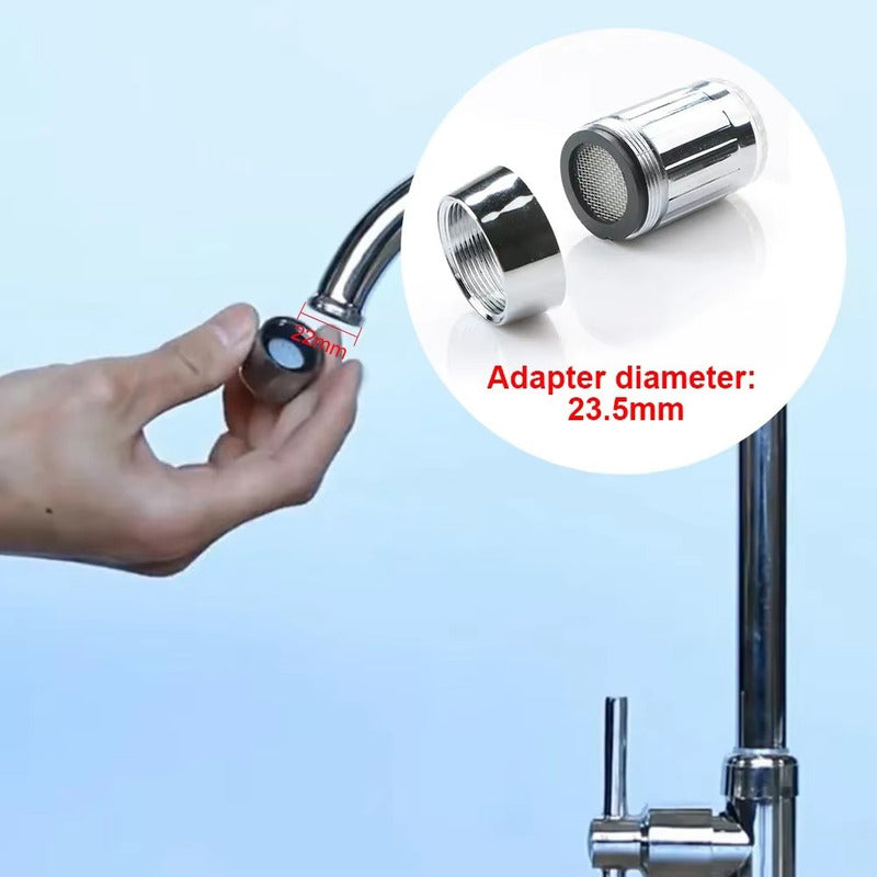Grifo Led Con Sensor De Temperatura Y Cambia De Color