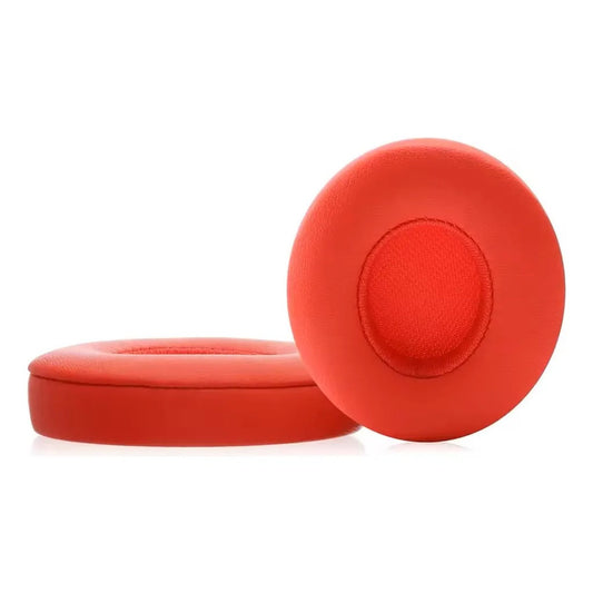 Almohadillas Repuesto Para Audifonos Beats Solo 2 3 Suaves Rojo