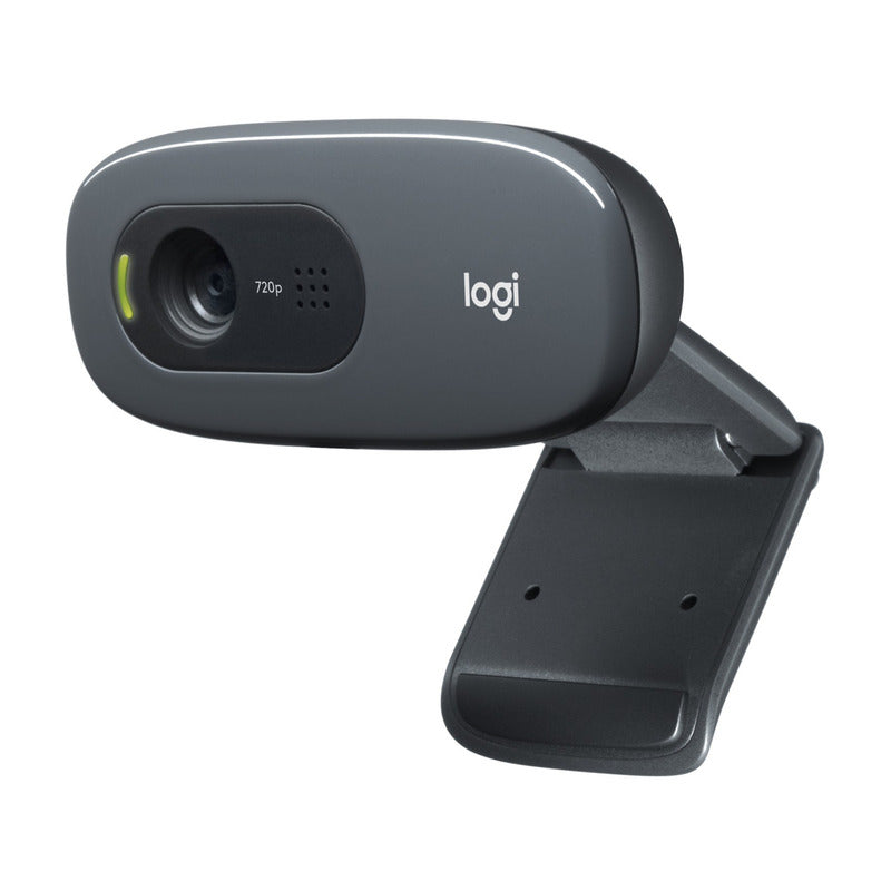 Cámara Web Logitech Hd C270 720p/30 Fps Rightlight Negro