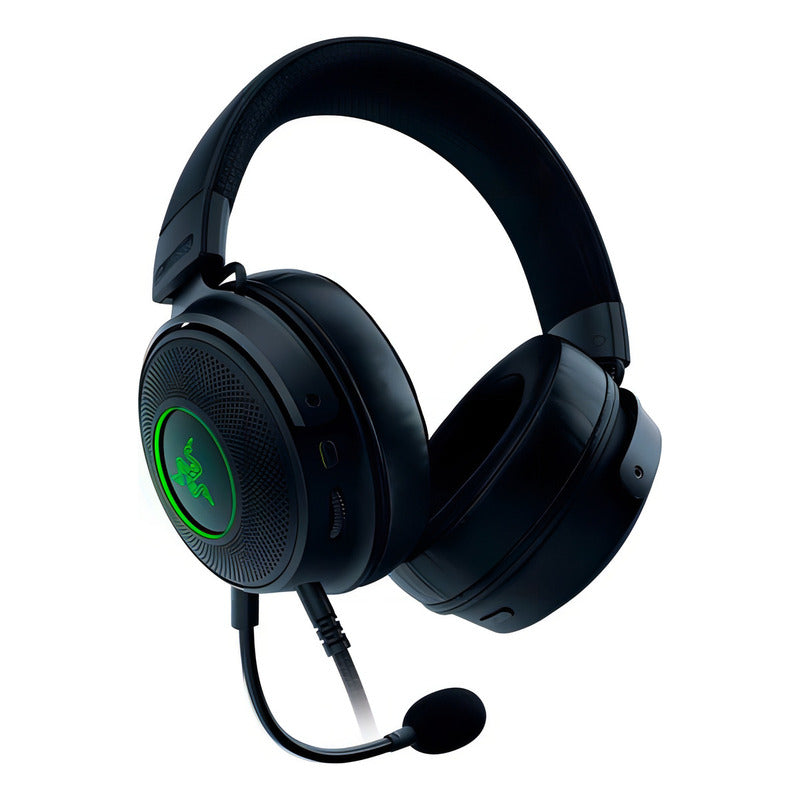 Diadema Gamer Razer Kraken V3 Hypersense Negro Luz Chromargb Negro