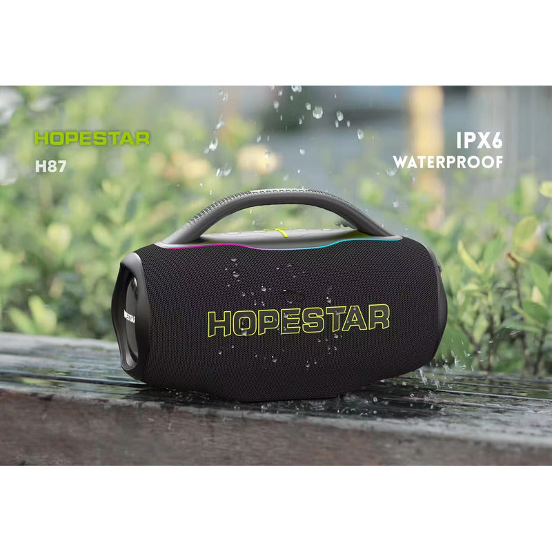 Altavoz Bluetooth Portátil Alta Potencia Hopestar H87 Ipx6 Negro