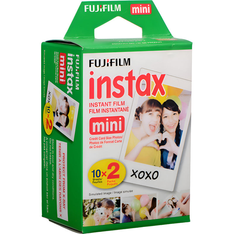 Película Instantáneafujifilm Mini Iso 800 Twin 20 Unidades Blanco