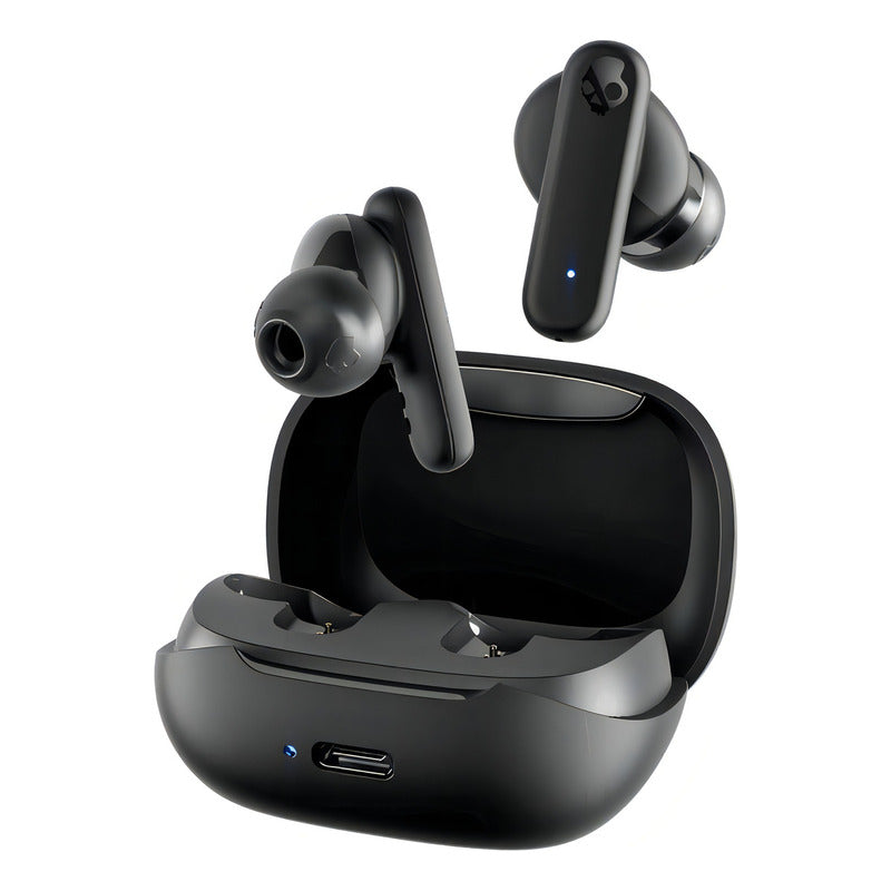 Audífonos Skullcandy Smokin' Buds  Bluetooth Inalámbricos Negro