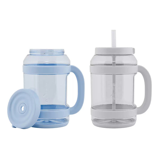 Reduce Juego De 2 Botellas De Agua De 2.3l Azul/gris Claro