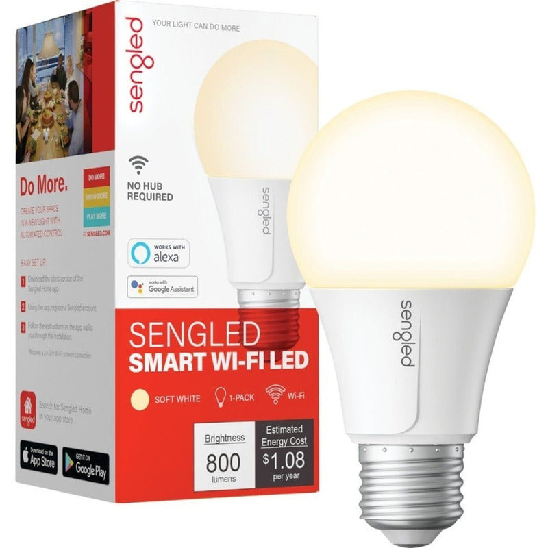 Sengled Smart Led Foco Blanco Alexa Y Google Blanco Suave