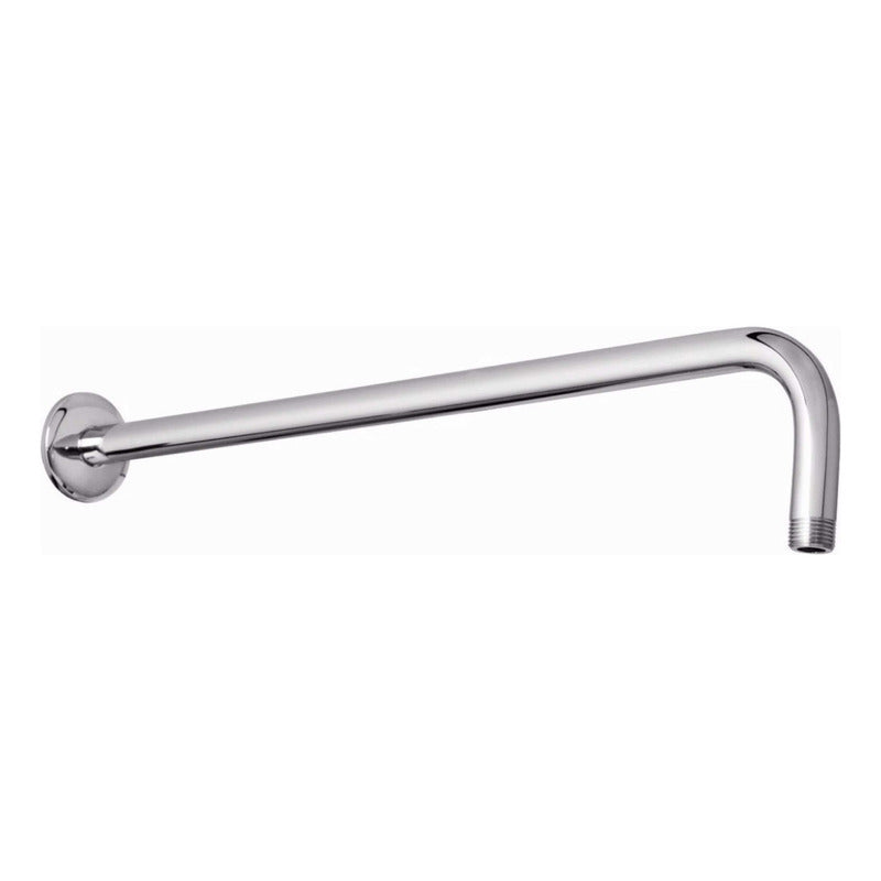 Regadera Cuadrada 8 Acero Inoxidable 20cmx20cm + Brazo 53cm Plateado Cromado