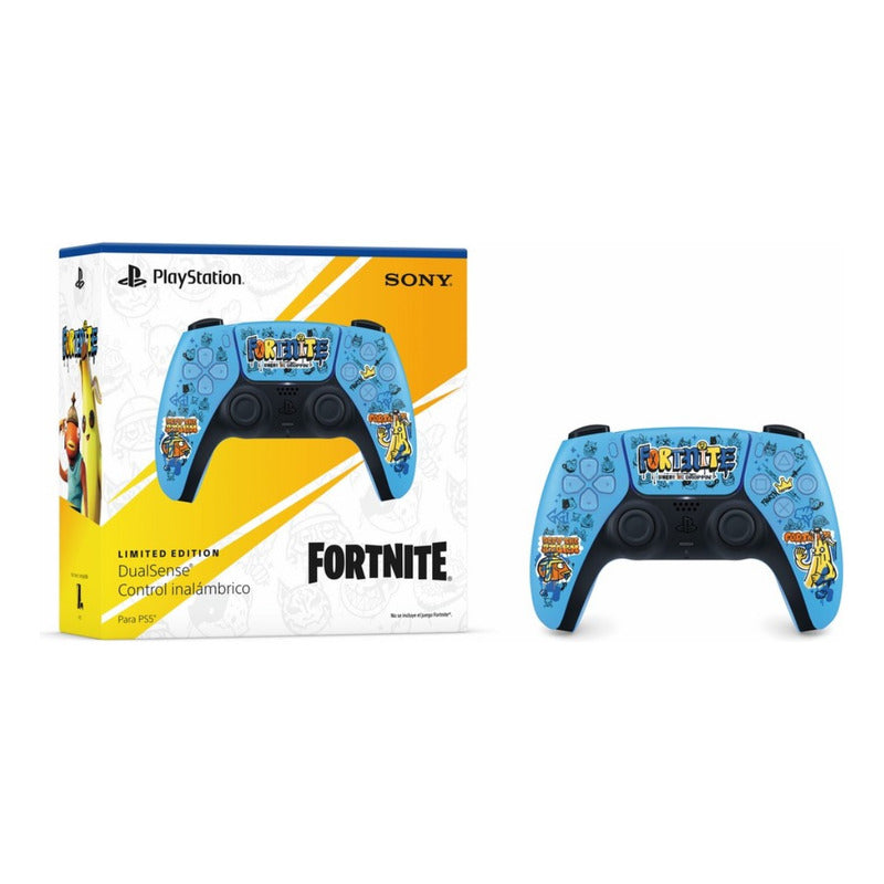 Control Inalámbrico Dualsense Ps5 Fortnite Edición Limitada Turquesa