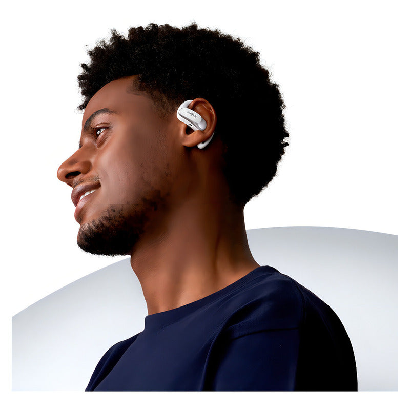 Audífonos Bluetooth Shokz Openfit Air Color Blanco Blanco