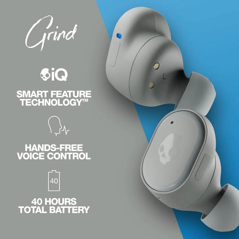 Audífonos Inalámbricos Skullcandy Grind Con Batería De 40 Gris
